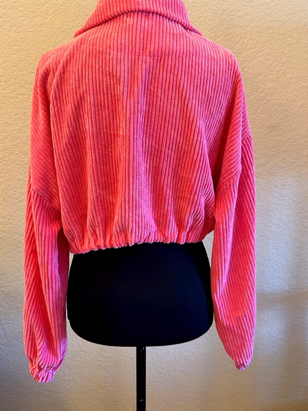 bella bliss Pink Corduroy Zip Bomber Jacket - Picture 8 of 10
